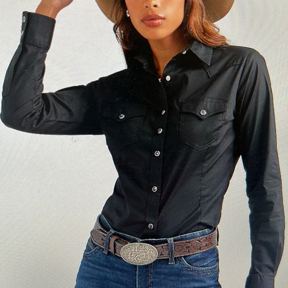 Wrangler women’s snap shirt-XL